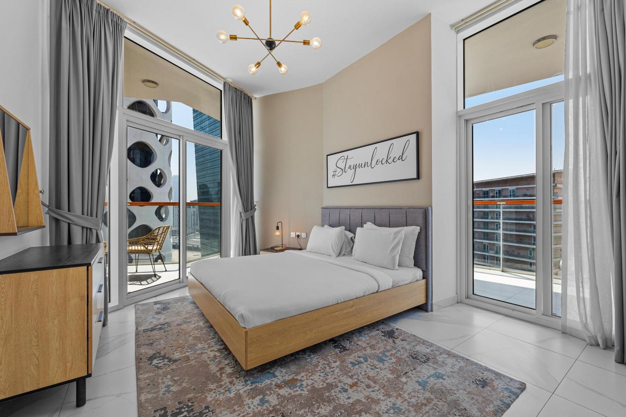 Apartmán Unlock Waters Edge Dubaj Exteriér fotografie