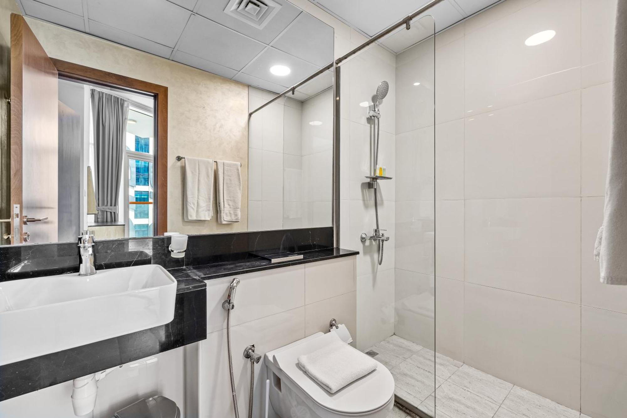 Apartmán Unlock Waters Edge Dubaj Exteriér fotografie