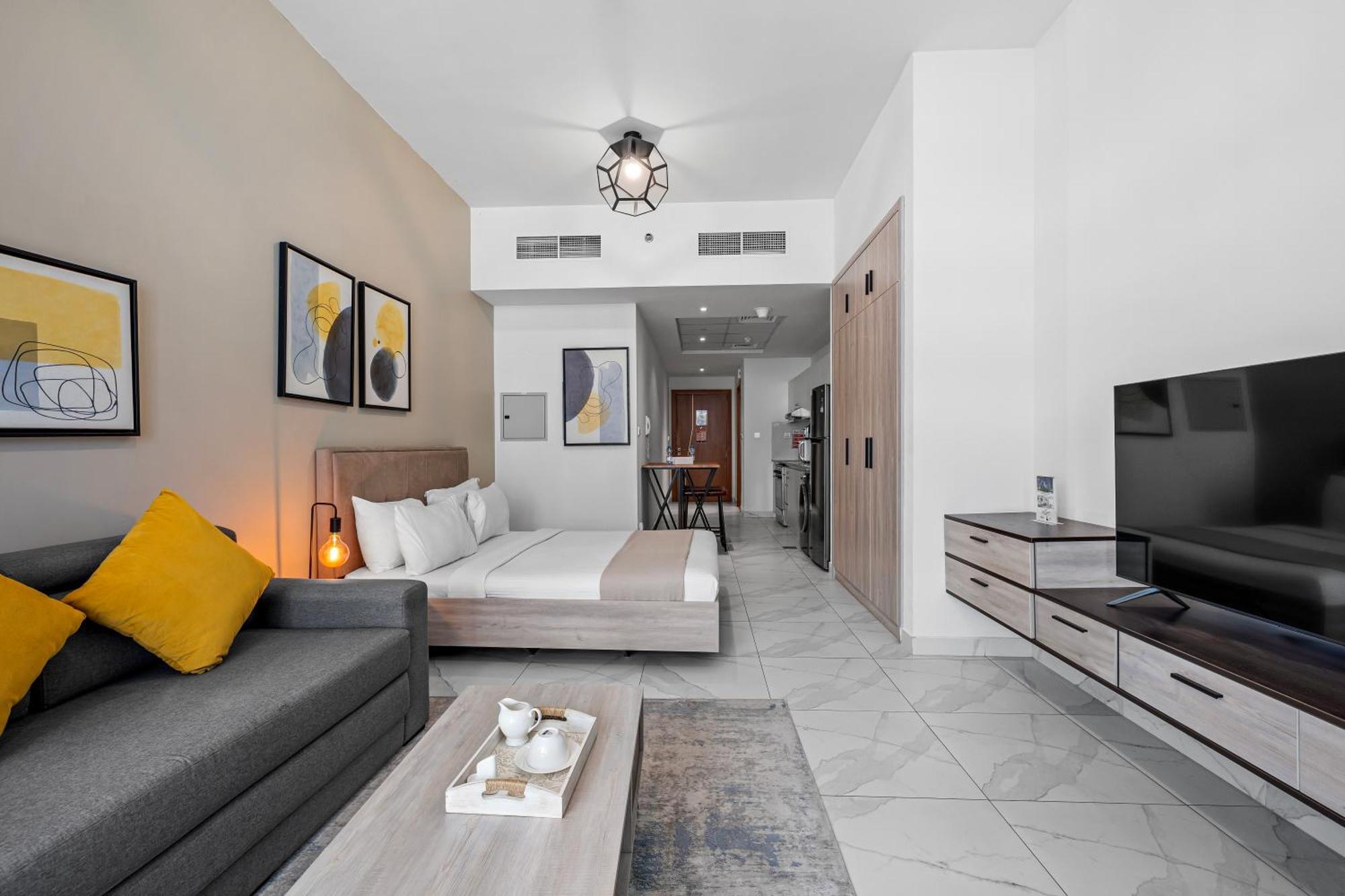 Apartmán Unlock Waters Edge Dubaj Exteriér fotografie